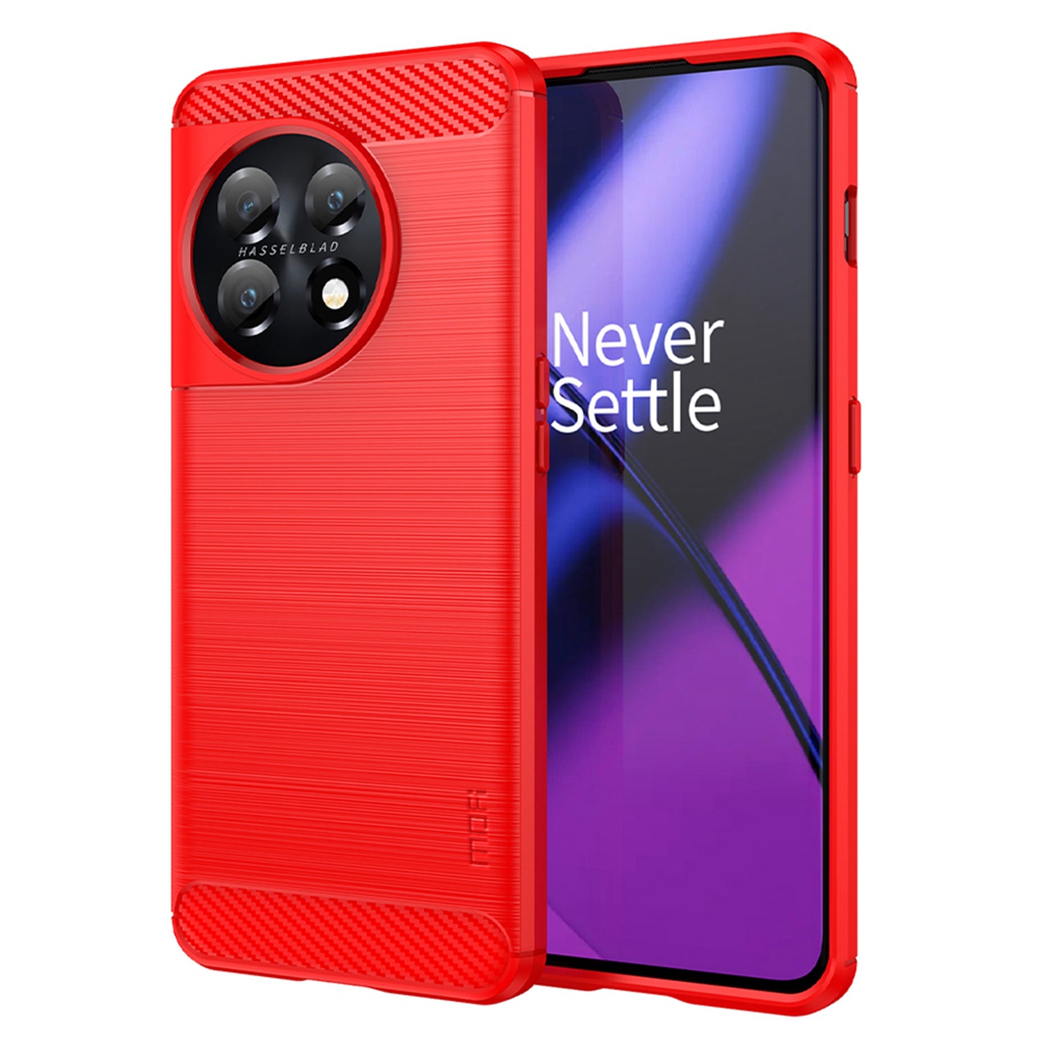 MOFI JK TPU Series-1 til OnePlus 11 5G Carbon Fiber telefontaske Drop Protection Børstet TPU bagcover MOFI JK TPU Series-1 til OnePlus 11 5G Carbon Fiber telefontaske Drop Protection Børstet TPU bagcover
